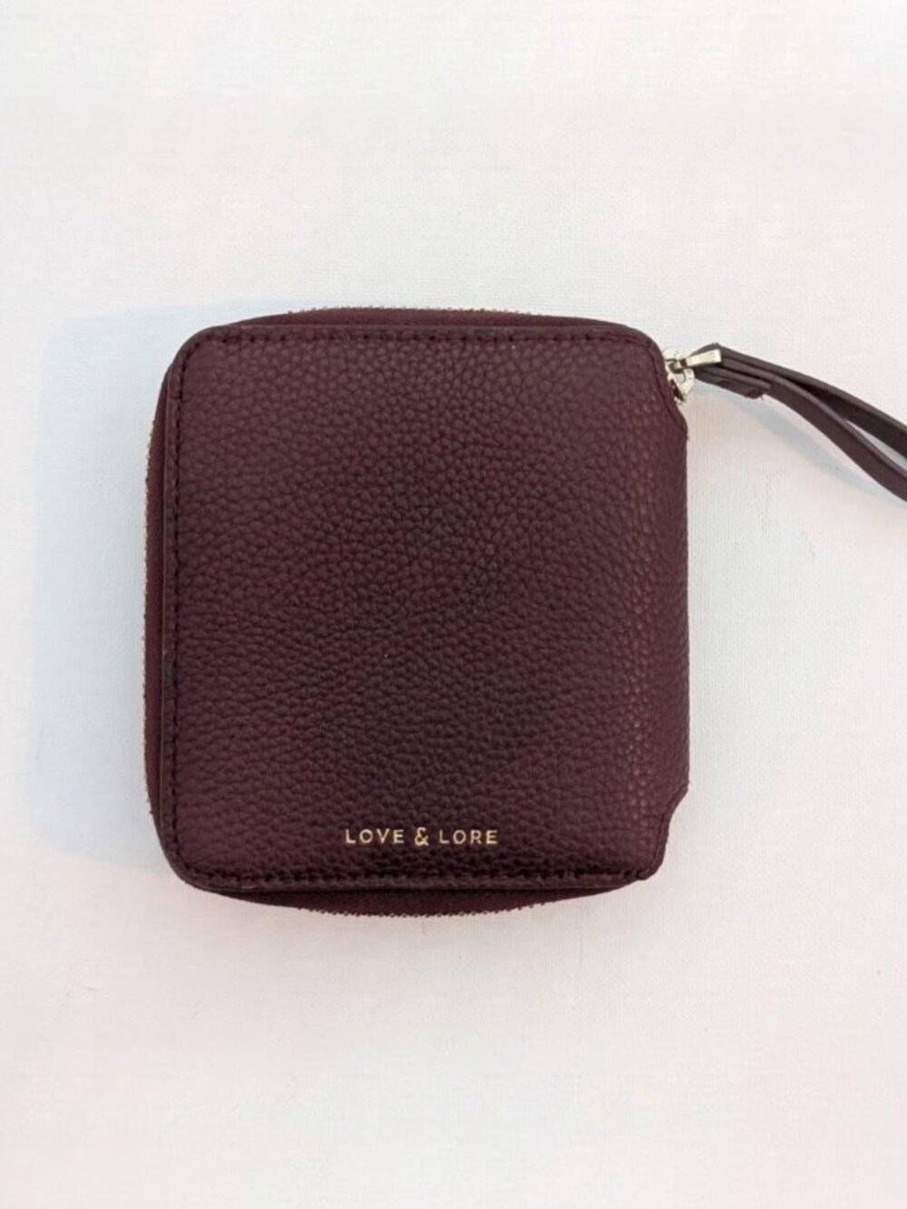 Love & Lore burgundy wallet